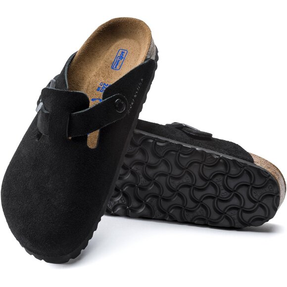Boston Soft Footbed Clogs - Women's Color: Black size 6-6.5 - Picture 3 of 4